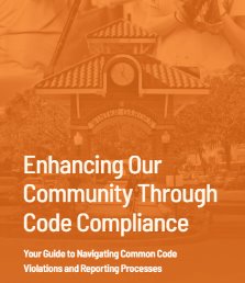 Code Compliance Brochure Cover