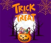 Merchants Trick or Treat Event Logo