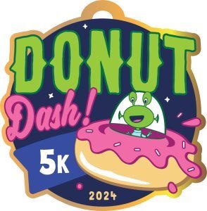 Donut Dash 5K Run/Walk 2024 logo