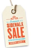 Sidewalk Sale