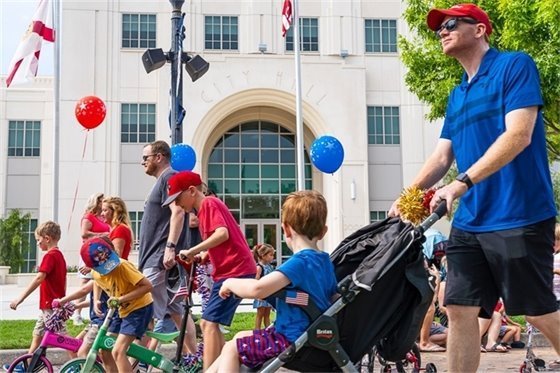City Hall All American Kids Parade