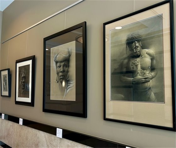 Reflections of Time III Exhibit at City Hall