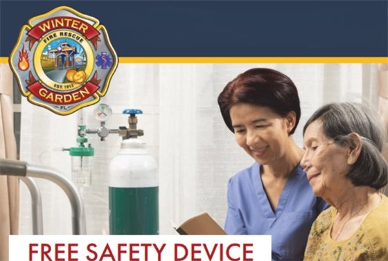 Fire Break Device Photo - Patient with Nurse