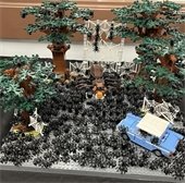 Lego display for Halloween