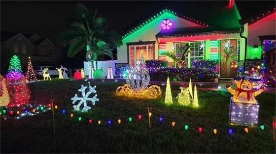 1st Place, Best Overall photo of 2025 Decorations Contest