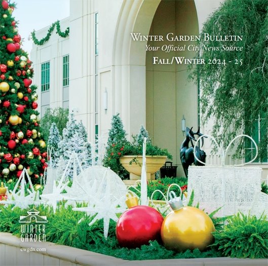 Cover of Winter Garden Bulletin Fall-Winter 2024-25 issue