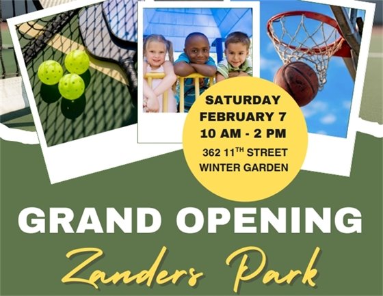 Zanders Park Grand Opening Image