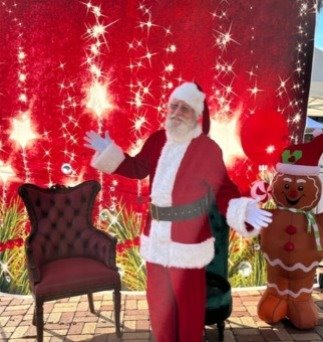 Santa at the Farmers Market