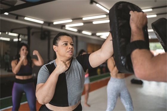 women's self defense class