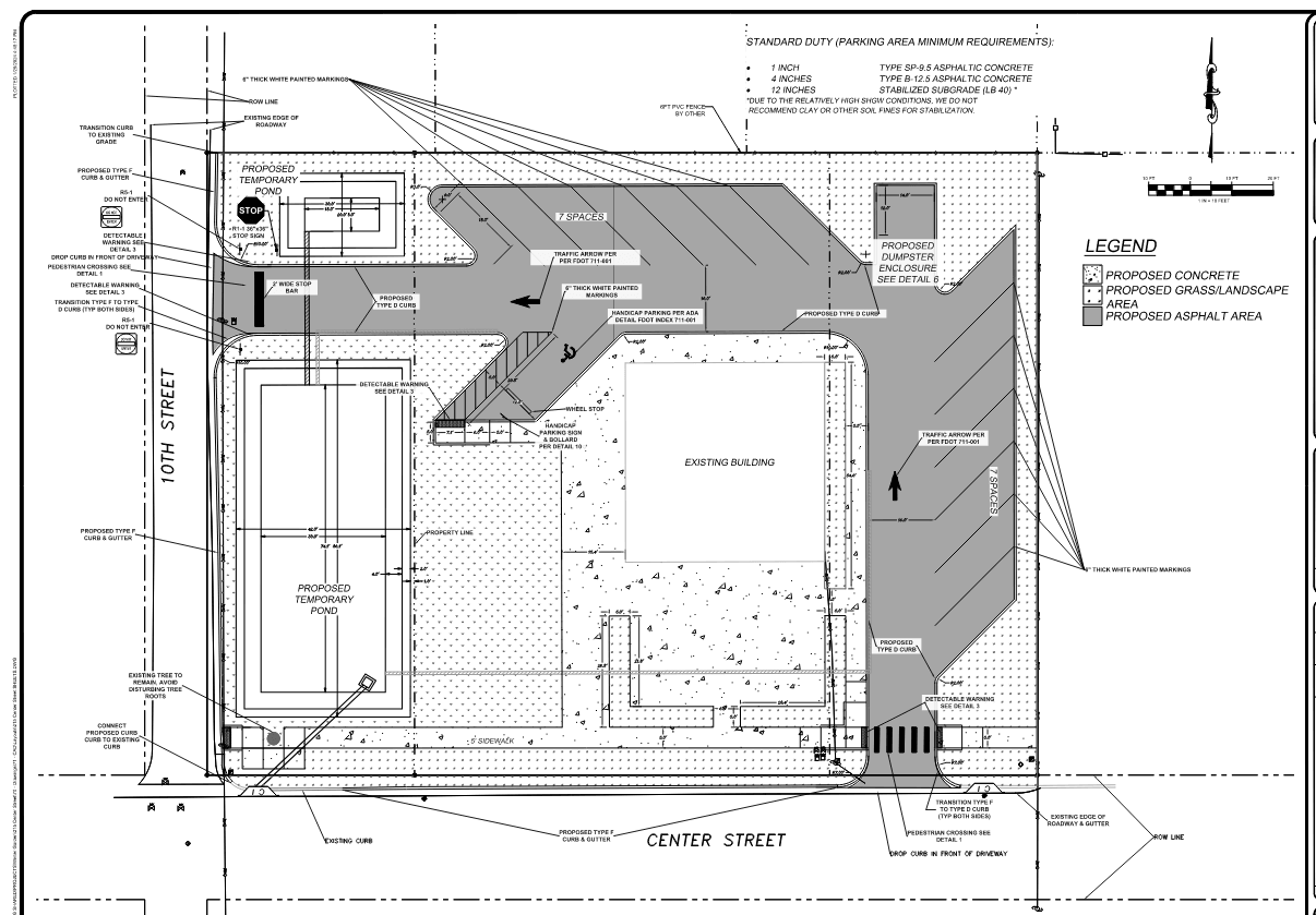 Dyson Plaza Site Plan April 2024